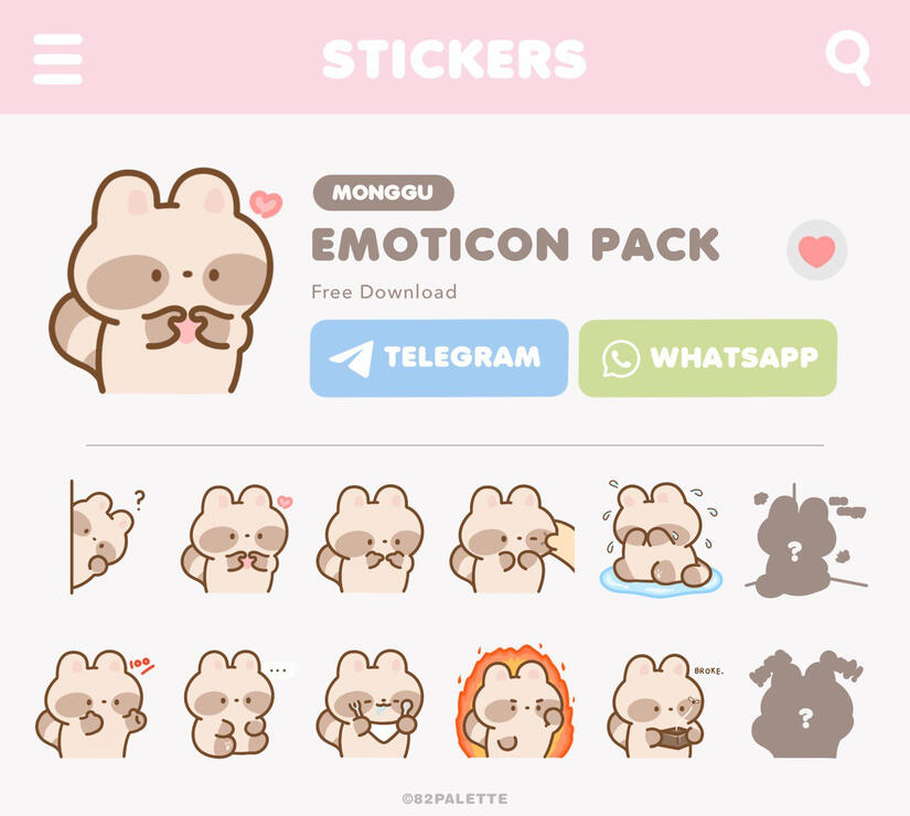 monggu emoticons